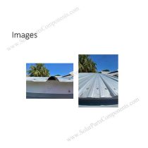 Rail less solar mounting system for metal roof with our U clamp