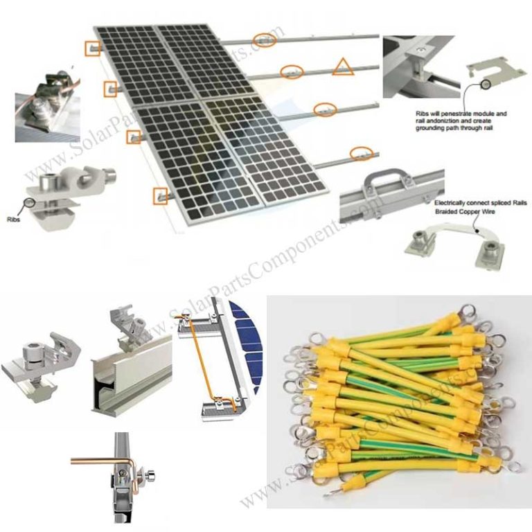 solar panel grounding kits factory direct,competitive price.