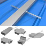 Grade steel cable tray for solar PV systems